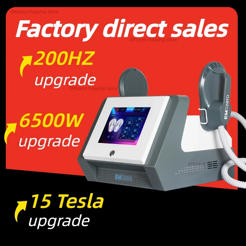 6500 Вт Neo EMSZERO Удаление жира 15Tesla RF Машина для коррекции фигуры стимуляции мышц тела