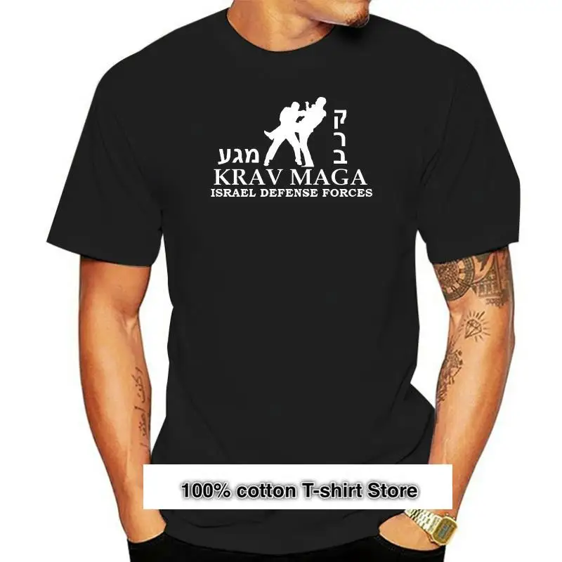 

Krav Maga-Camiseta de combate de artes marciales de Israel, S-5XL, 1