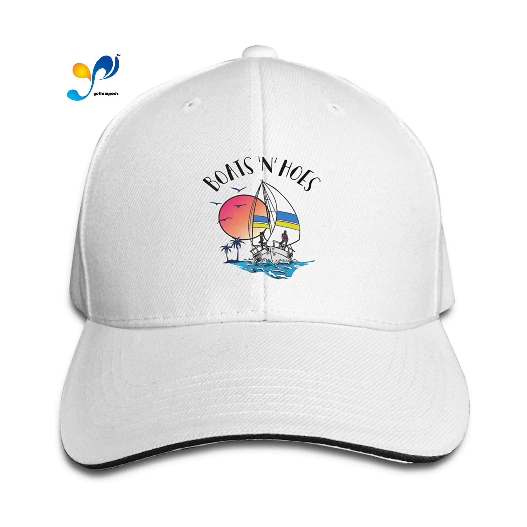 

Moto Gp Baseball Cap For Men Women Boats 'N Hoes Sandwich Hat Printed Headgear Unisex Casquette Dropshipping