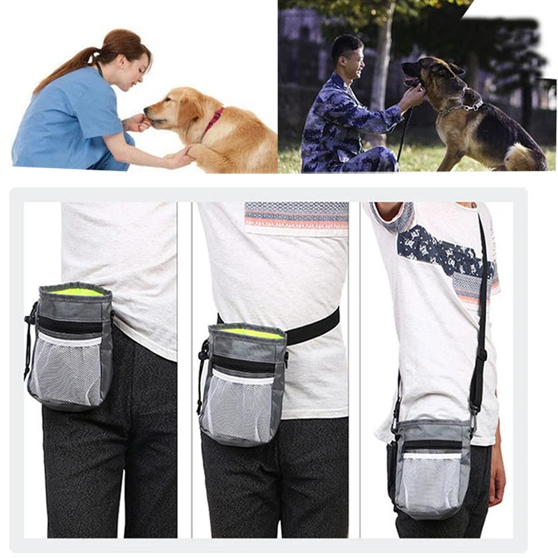 

Pet Training Package Snack Bag Outdoor Pockets Out Portable Oxford Cloth Training Foldable Dog Packet Cat Carrier Puppy Supplies