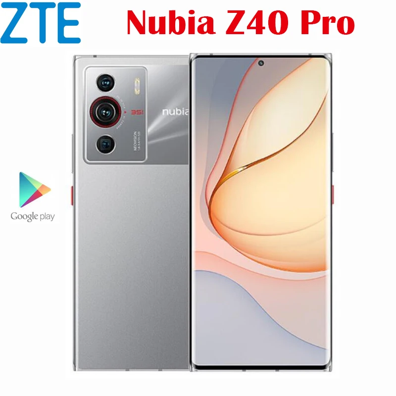 Официальный оригинальный новый смартфон Nubia Z40 Pro телефон Snapdragon 8 Gen1 6 67 дюймов OLED 144