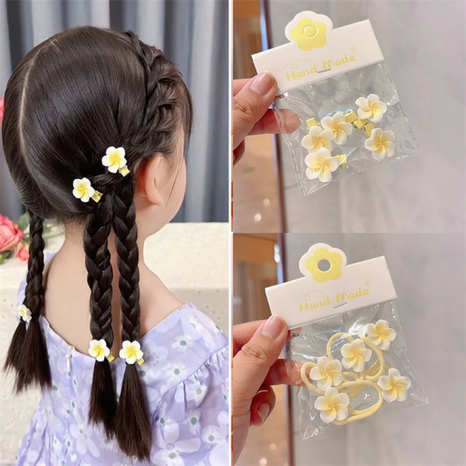 

Hair Clips Kids Hairpins For Women New Fashion Alloy Flower Hairpins Girls Sweet Barrettes Wedding Bridal Party Hair Jewelry