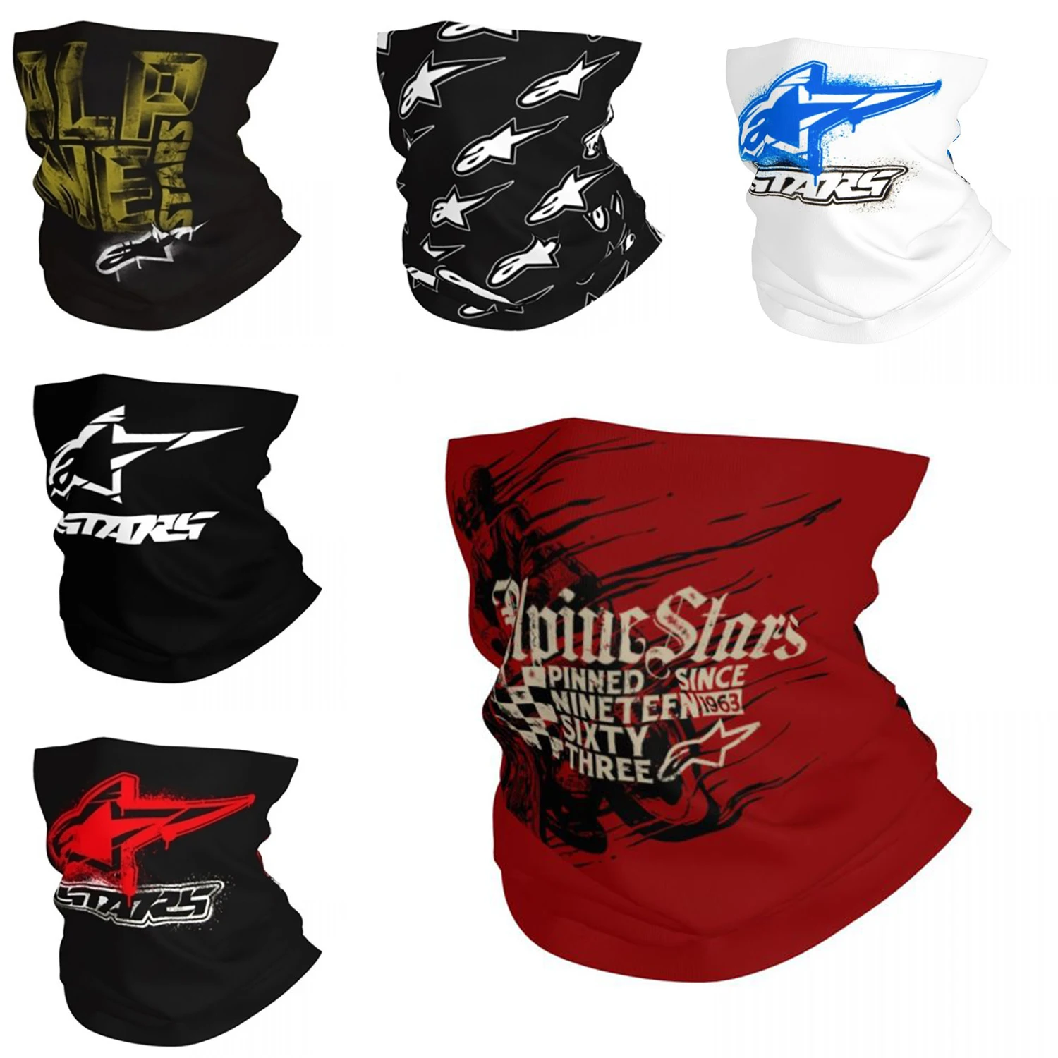 

Motorcycle Enduro Race Bandana Neck Gaiter Motor Riding Scarf Mask Multi-use Balaclava For Motorbike Motorsport Outfit Windproof