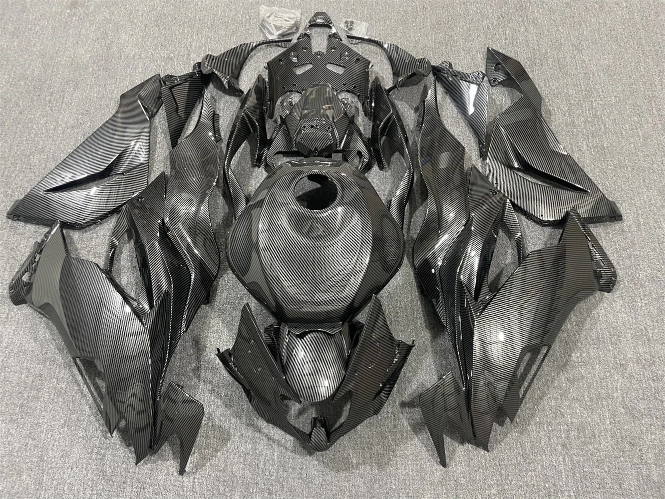 Фото Новый комплект обтекателей для мотоцикла из АБС-пластика, подходит для Ninja ZX6R 636 ZX-6R 2019 2020 2021 2022, полный кузов на заказ №1