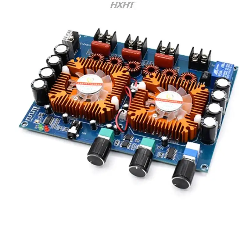 

XH-A128 high-power Bluetooth digital power amplifier board TDA7498E power supply DC32V dual 160W