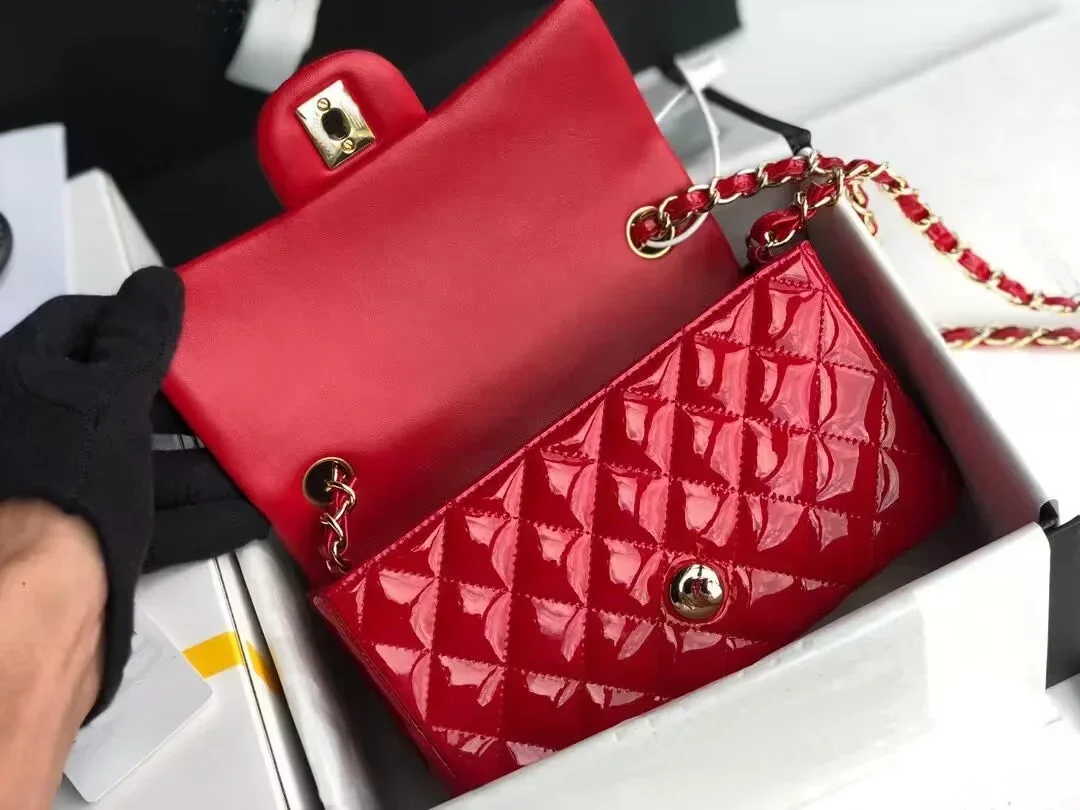 

Top Luxury Designer Women's Bag Sheepskin Leather Crossbody Bag Soft Leather Handbag Wallet Metal Chain Flap Shoulder Bag