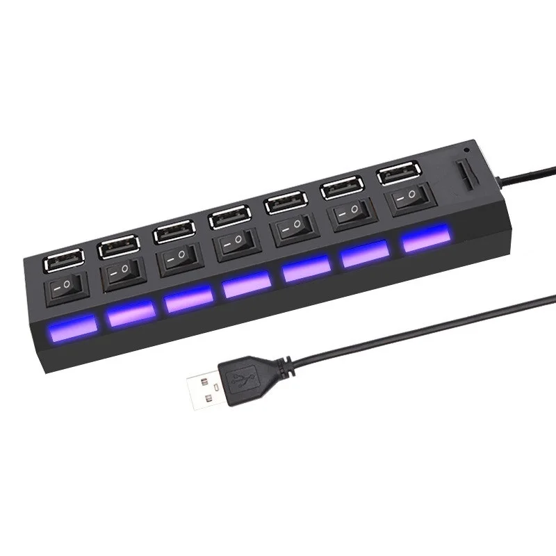 

USB 2,0 разветвитель, USB 2,0 разветвитель для компьютера, с 4/7 портами