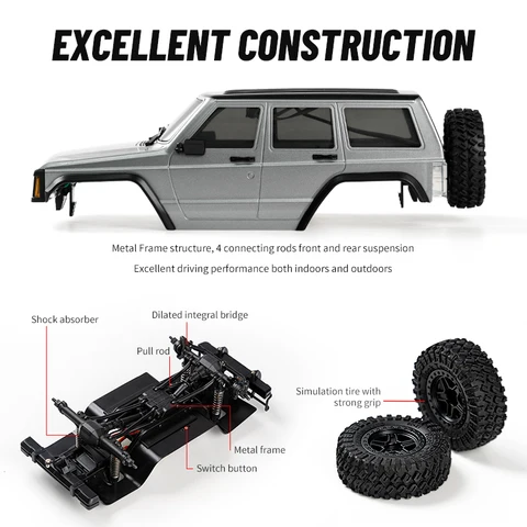 Радиоуправляемый гусеничный автомобиль JHD для JJRC C8809