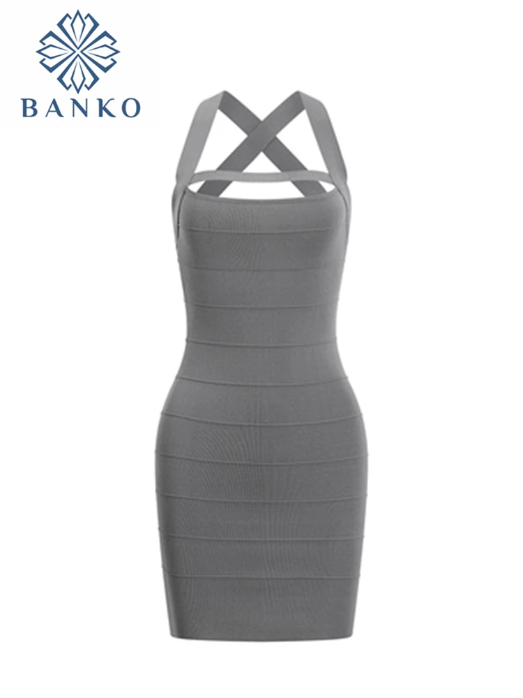 

Sleeveless Backless Slim Sexy Knitted Mini Dresses Mujer 2022 Summer Women Party Y2K Concise Bodycon Elegant Hollow Out Clothing