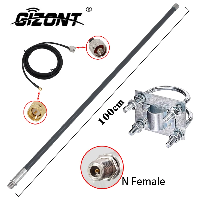 10dbi 1090MHz FPV  ADS-B Omni Fiber glass antenna for Automatic dependent surveillance broadcast air traffic control ground