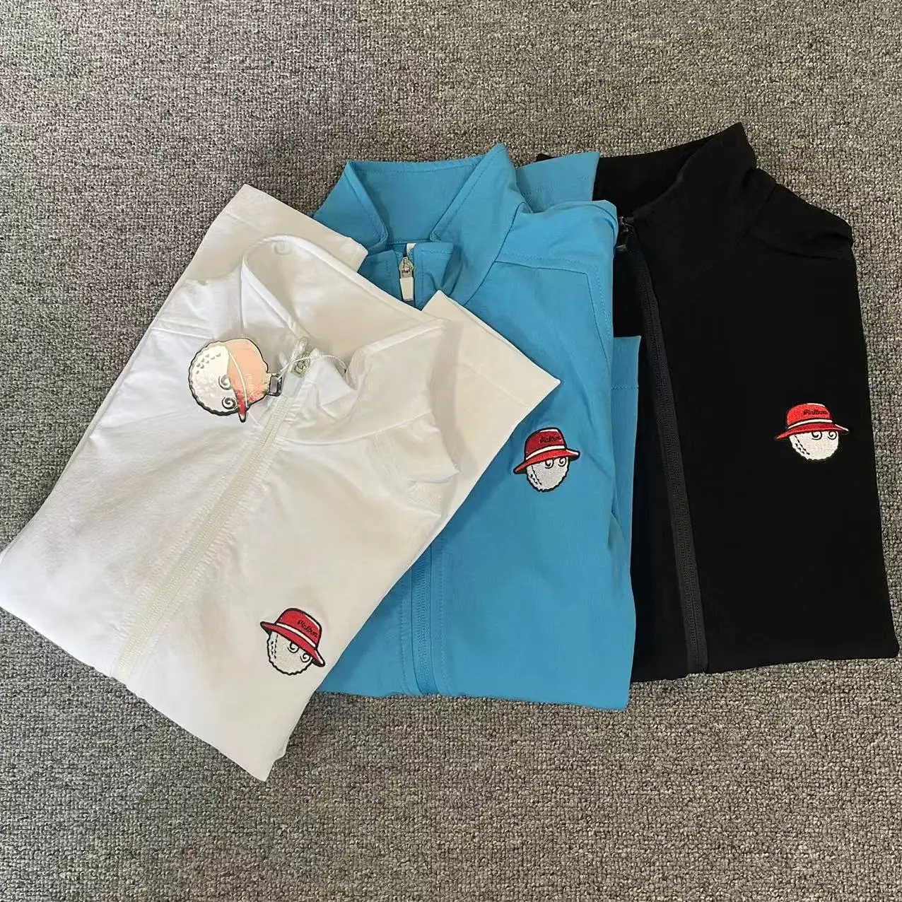 2022 Spring and Autumn new golf women long sleeve thin style trench coat sports fast drying fabric outdoor jersey