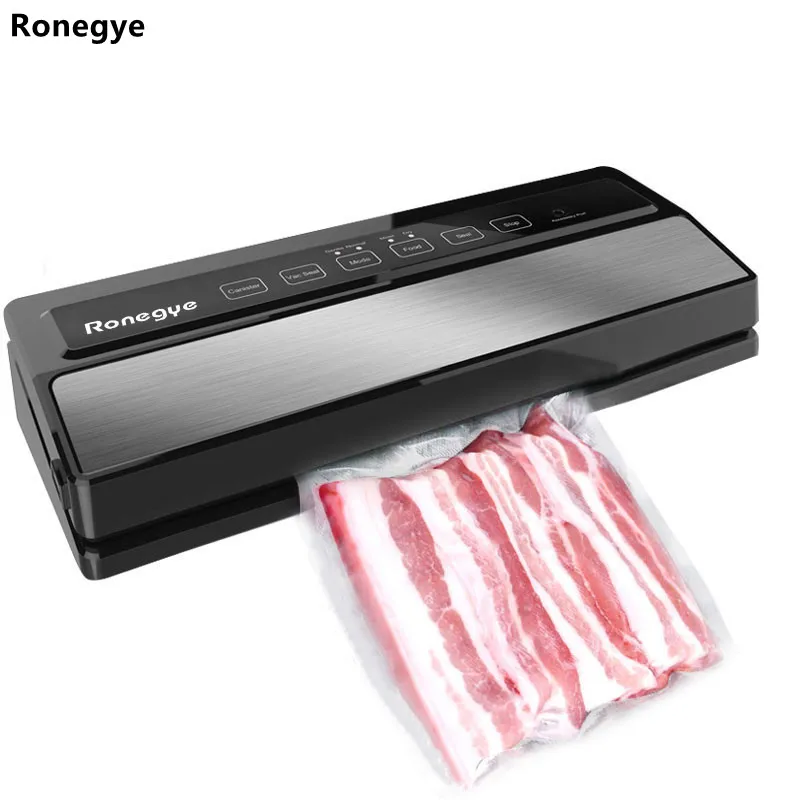 Vacuum Food Sealers Household Automatic Plastic Bag Sealing Machine Food Preservation Machine Small Vacuum Packaging Machine