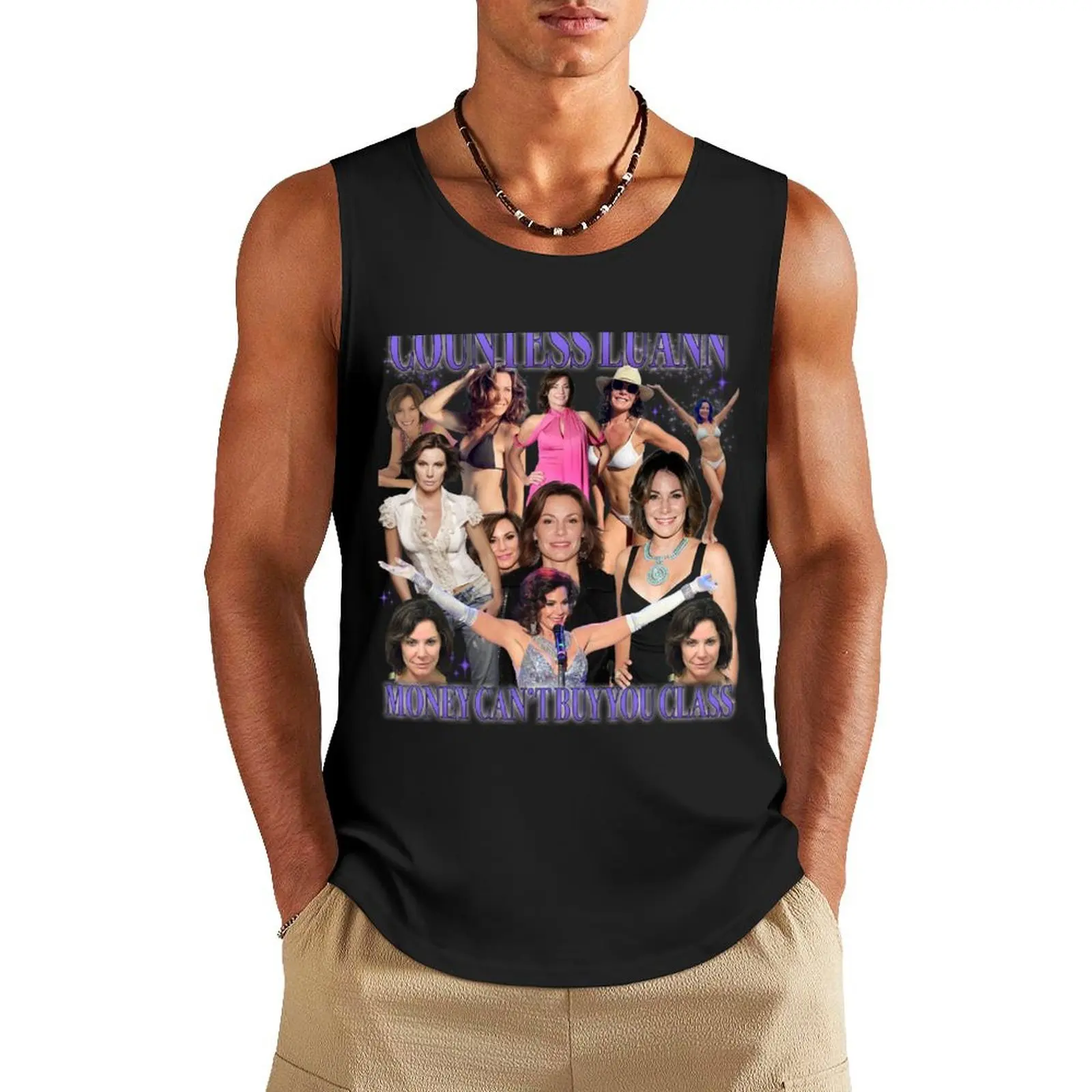 Майка Countess Luann Money Can't Buy You Class мужская хлопковая