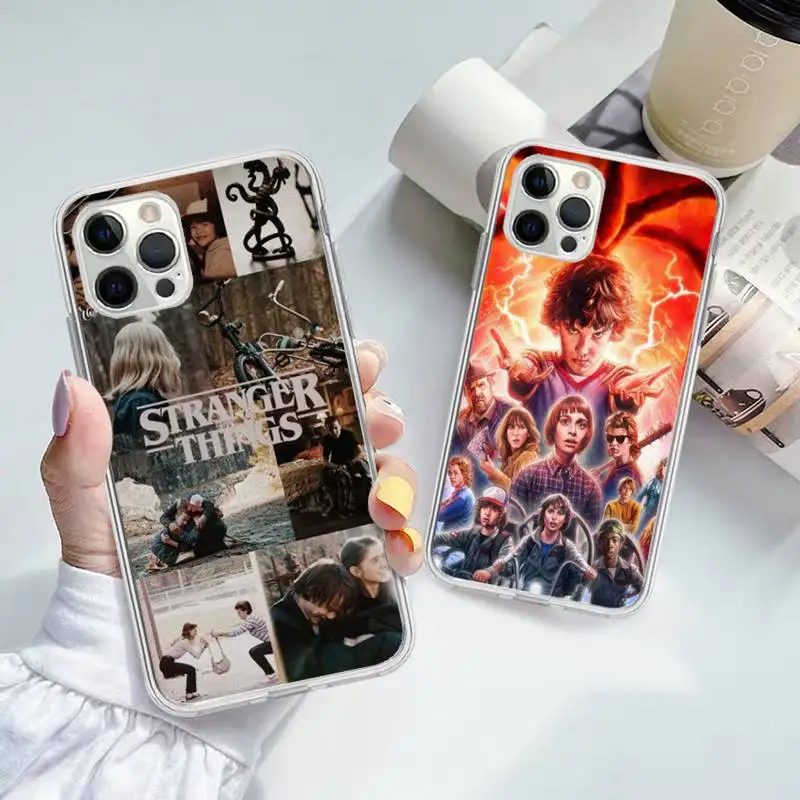 

Stranger Things Phone Case for iPhone 11 12 13 mini pro XS MAX 8 7 6 6S Plus X 5S SE 2020 XR case