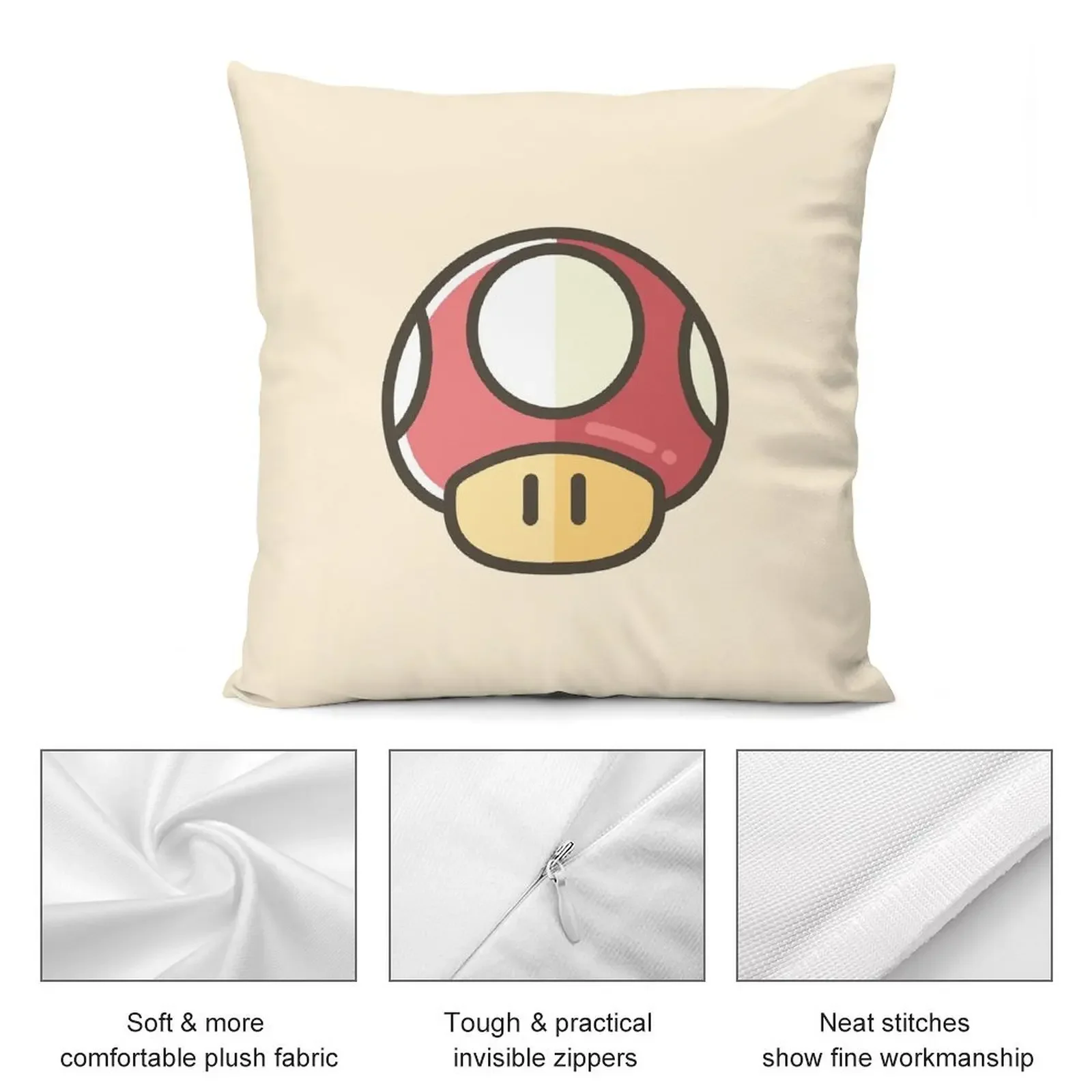 Декоративная подушка Super Fungo чехол для дивана в клетку