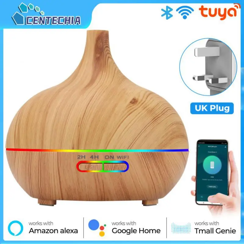 

Автоматический двухрежимный увлажнитель воздуха Tuya с функцией голосового управления, 400 мл, 9 Вт