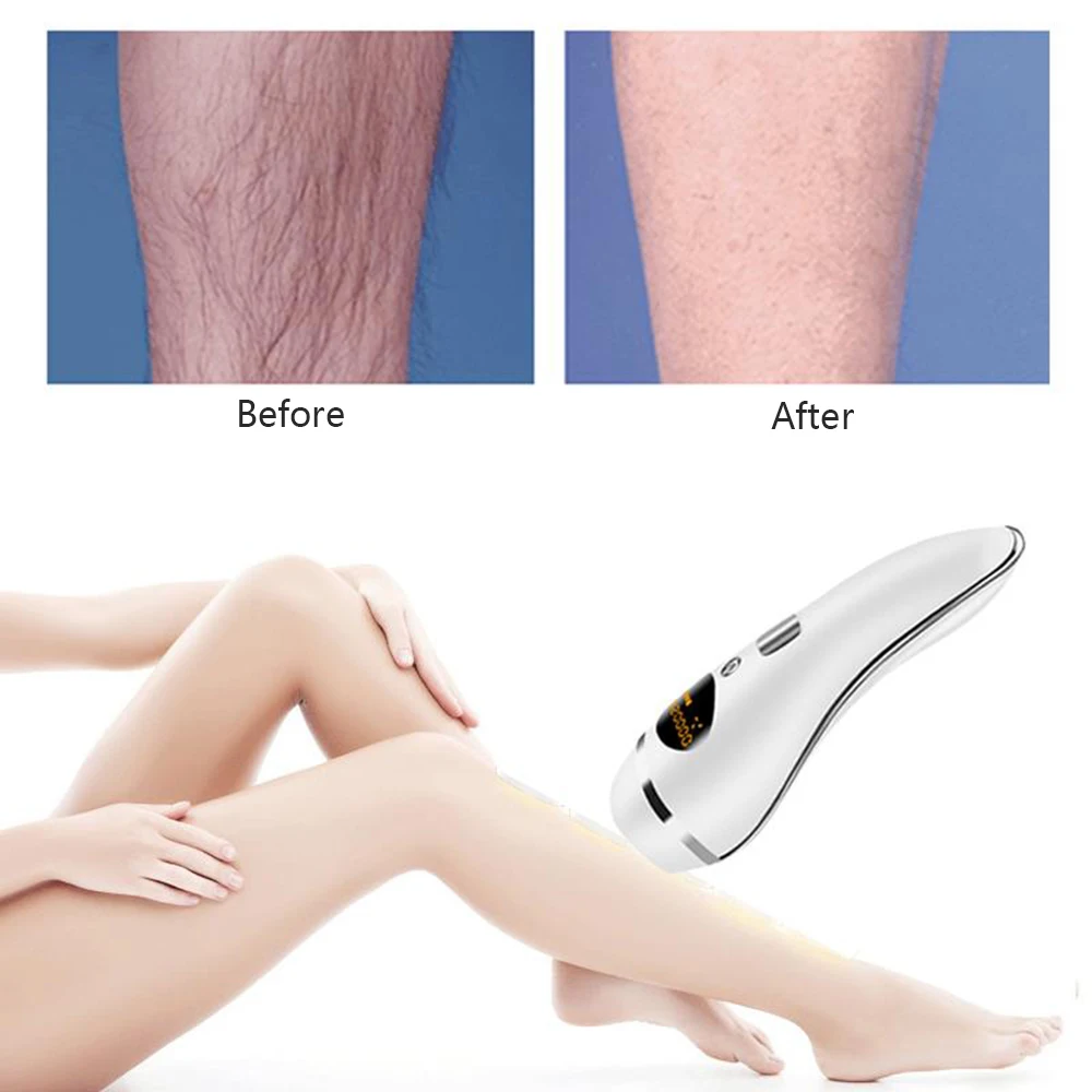 

Body Bikini IPL 350000 LASER Depilator Permanent Laser Epilator Painless For Women Hair Removal Rechargeable Shaver Hair Remover