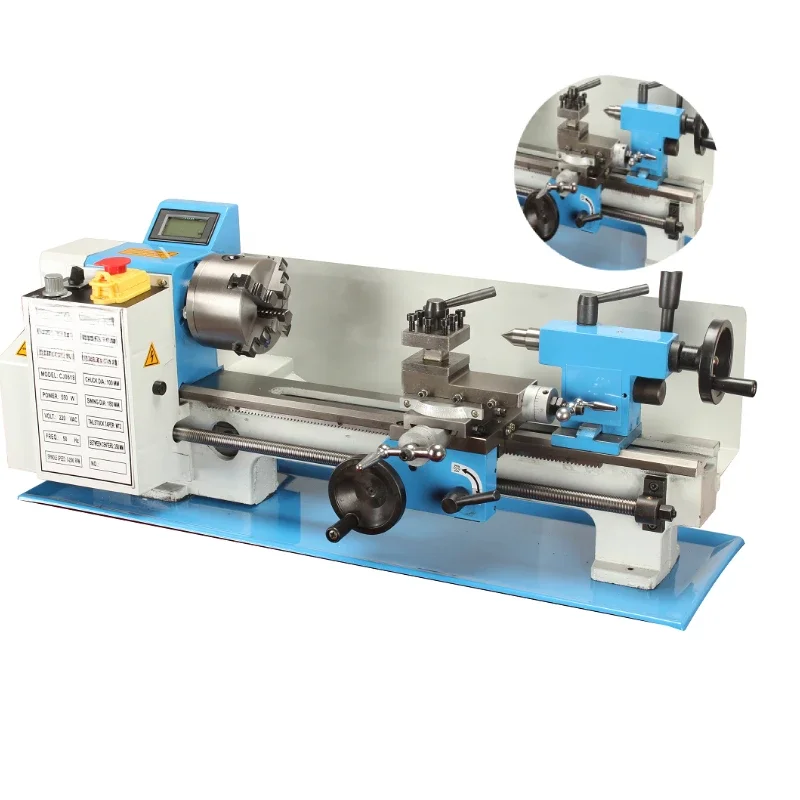 7X14 &quotCQ0618 Performance Маленький металлический настольный токарный станок сделай