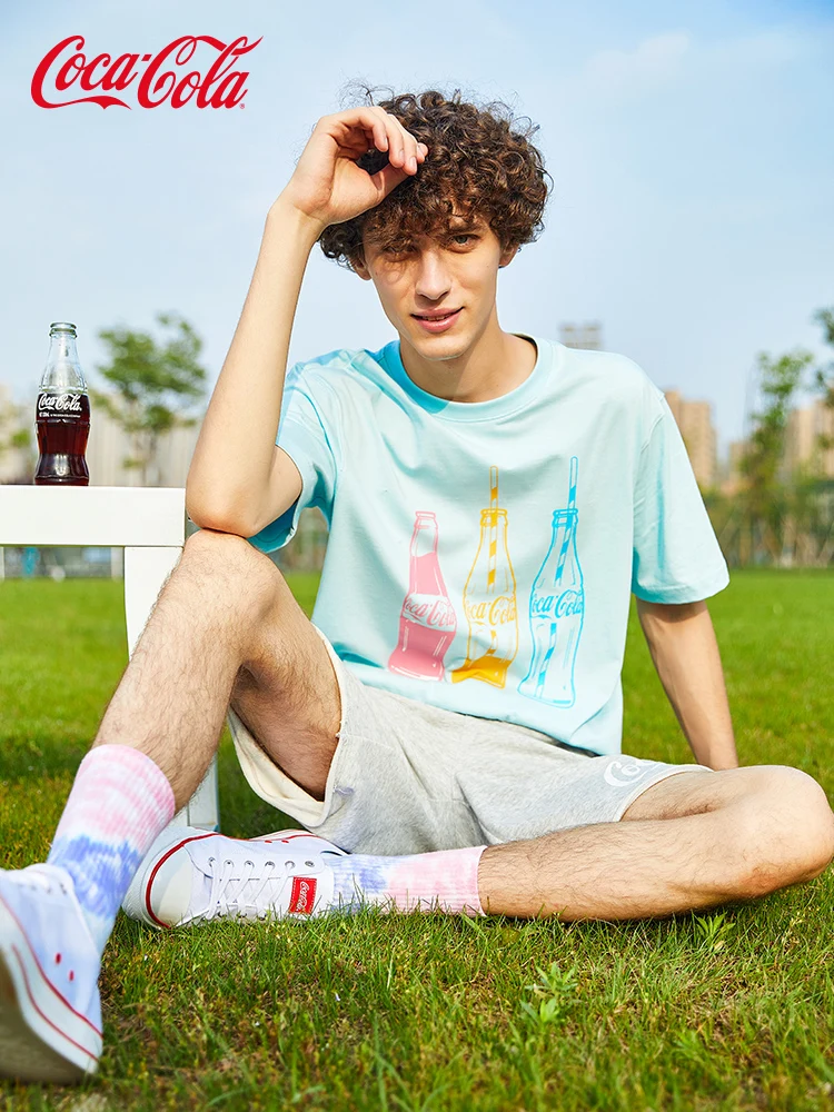 Официальная футболка с коротким рукавом и круглым вырезом буквенным принтом |