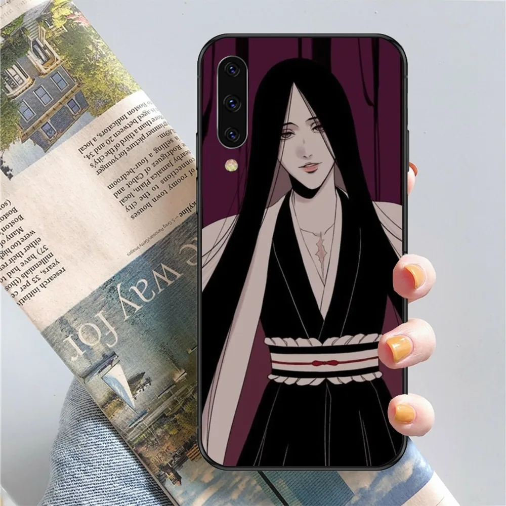 Отбеливающий чехол Unohana для мобильного телефона Samsung Note 9 10 20 Plus Pro Ultra J6 J5 J7 J8 черный