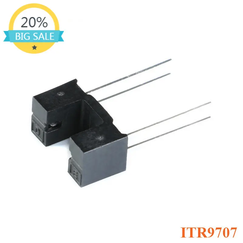 

10 pcs ITR9707 Infrared Photoelectric Switch Photoelectric Sensor Trough Optocoupler