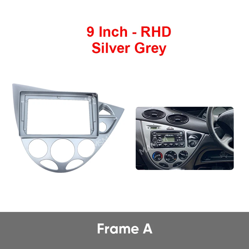 SM dla FORD FOCUS 1998-2005 rama radia samochodowego panel stereo zestaw wykończenia montaż deski rozdzielczej instalacja multimedialna Fascia