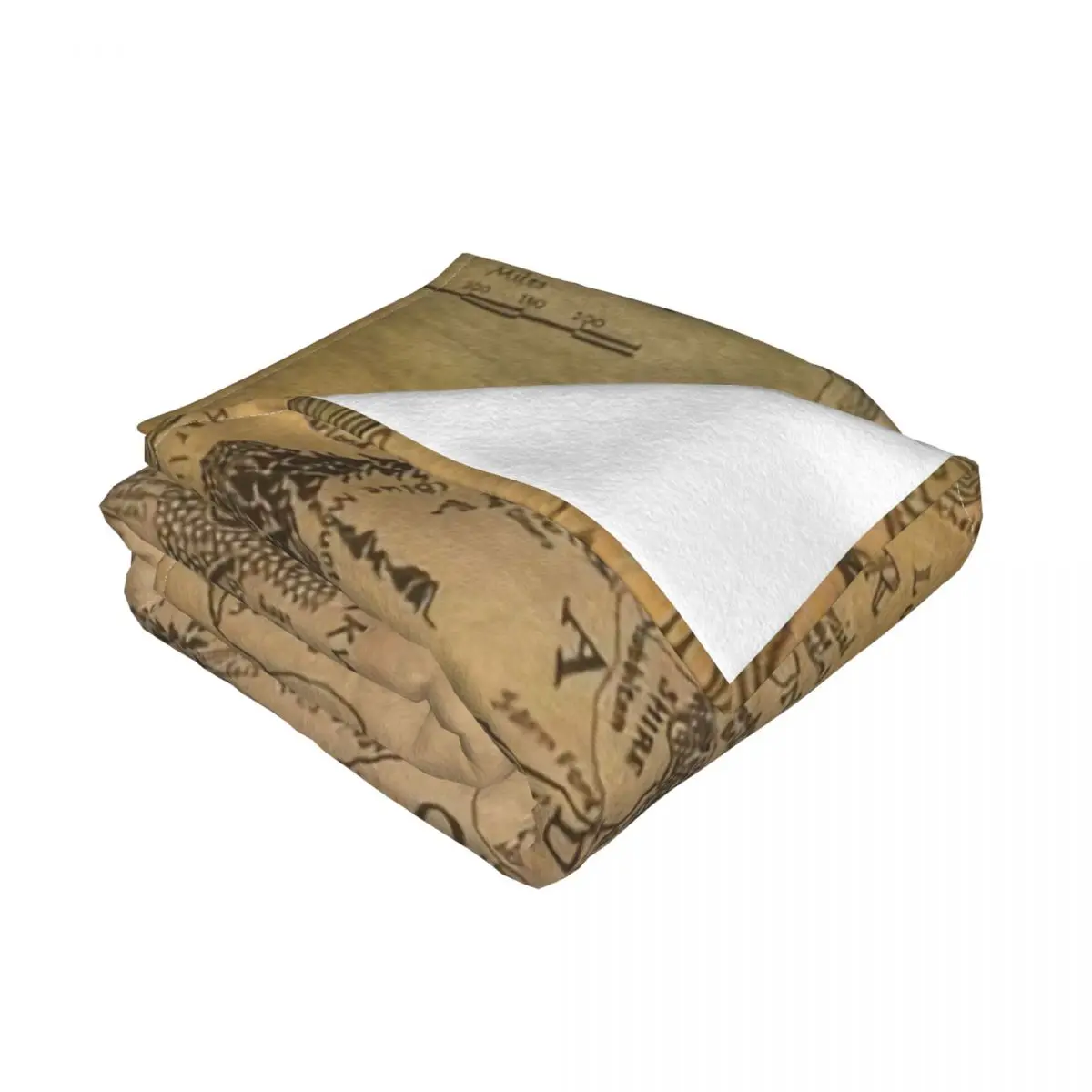 Ультрамягкое Флисовое одеяло карты лордов 2024