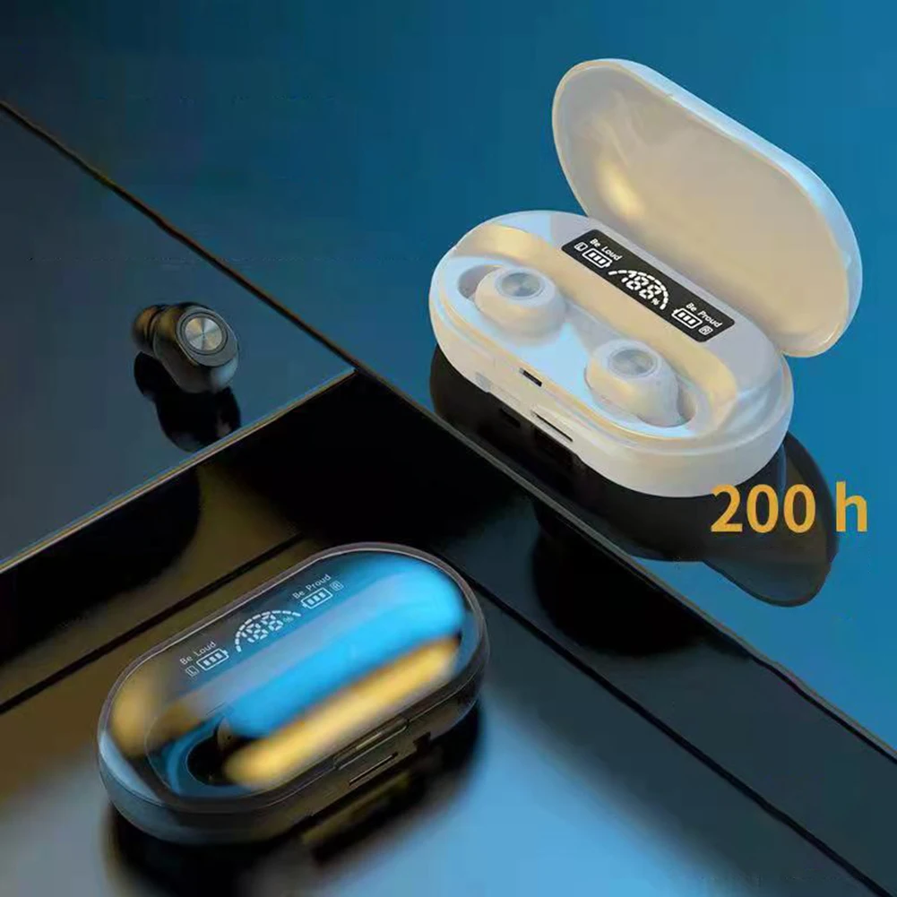 

True Wireless Bluetooth Headset High Quality Mobile Power Touch Universal Headset For Iphone Huawei Xiaomi
