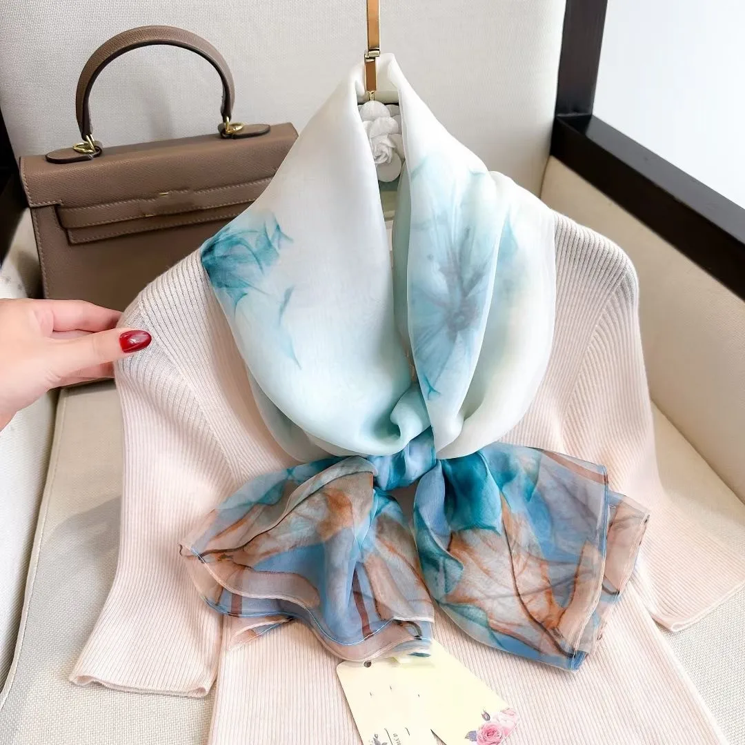 180*135 см Элитный бренд летний женский парео пляжный шарф солнцезащитный крем