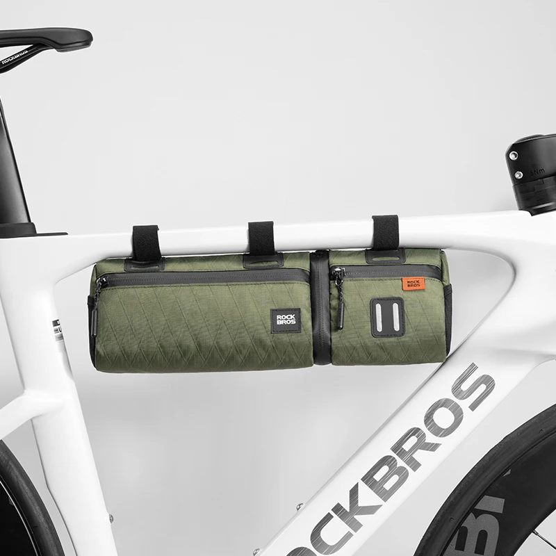 ROCKBROS Велосипедная седельная сумка с 3D корпусом непромокаемая светоотражающая