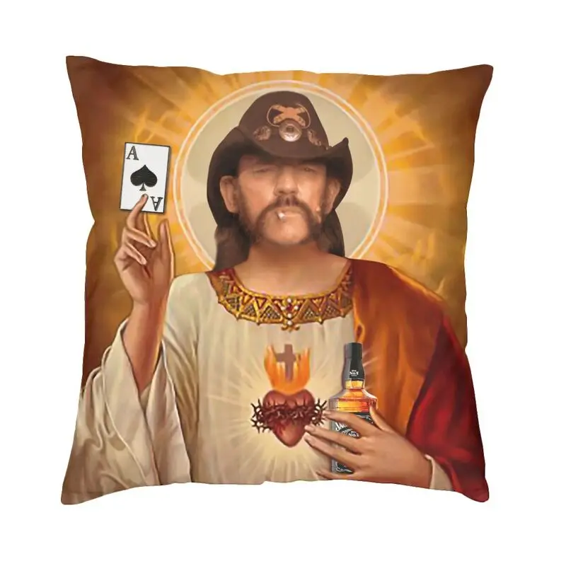 Фото Роскошные наволочки Saint Lemmy Meme, 40x40 см, Мягкая Наволочка для автомобильной подушки, квадратная наволочка для подушки, украшение для гостиной №1