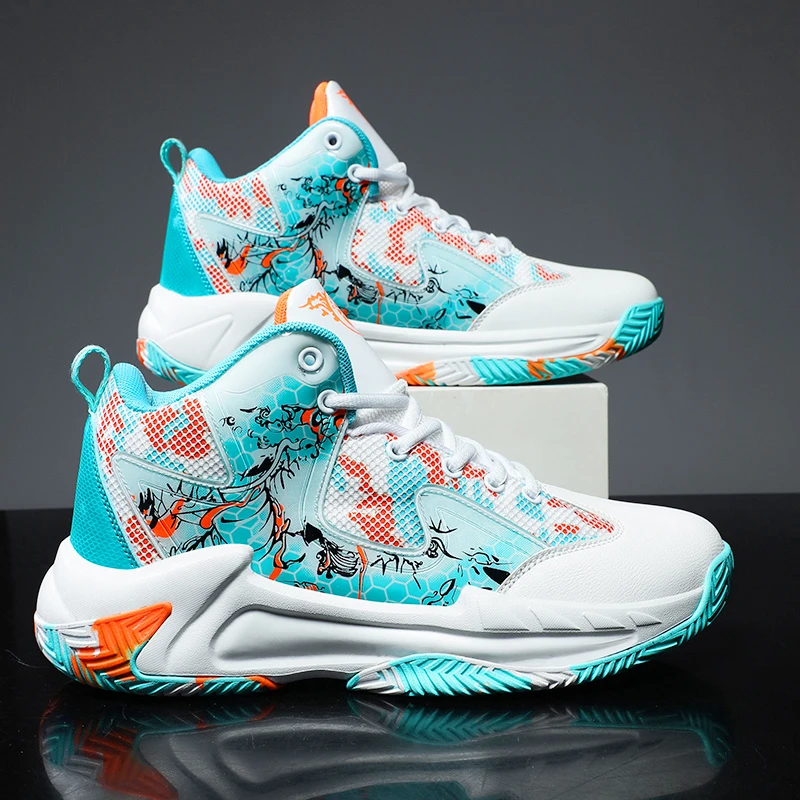 

Men's Basketball Shoes Athletic Basketball Sneakers Sports Shoes Gym Training Athletic Basketball Tennis Man 2023 Zapatos Hombre