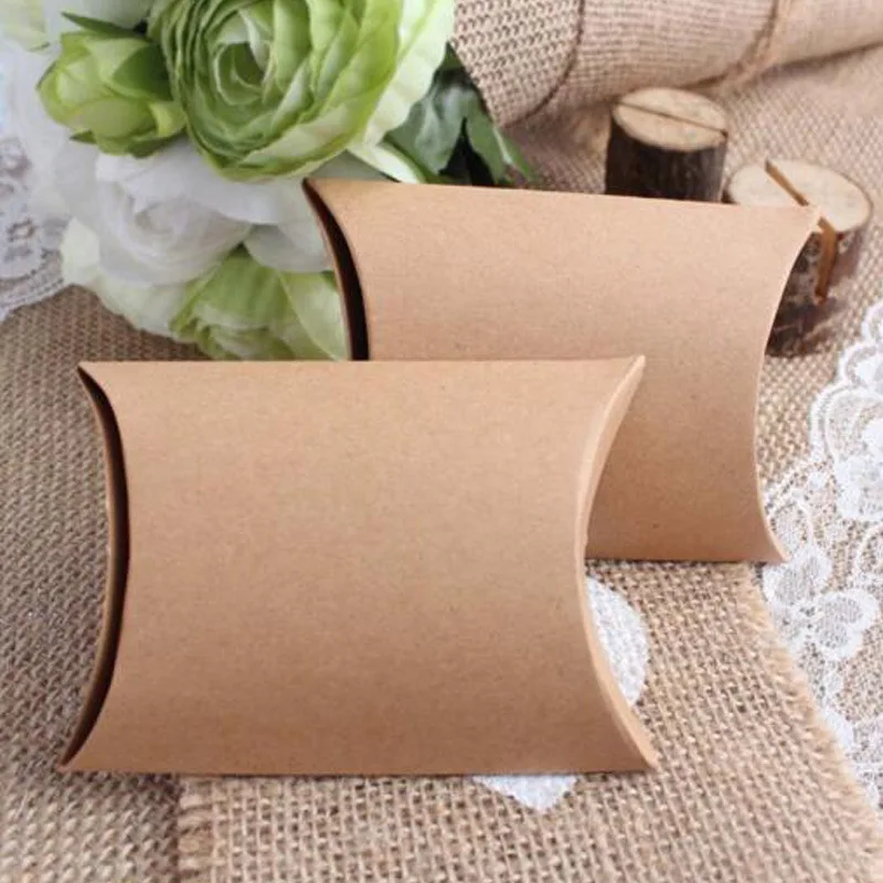Foldable Gift Box With Jute Rope For Weddings Parties Birthdays Holidays