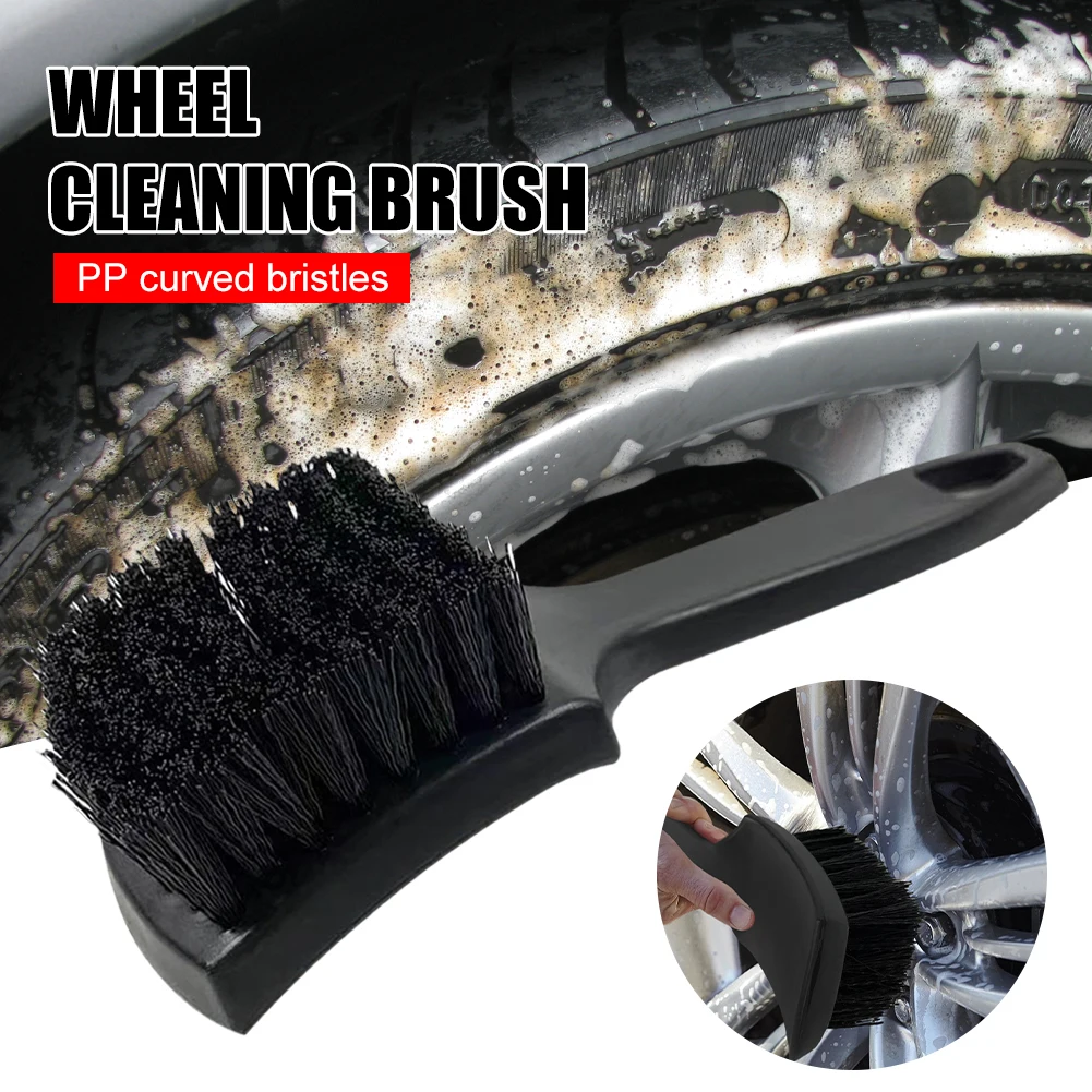 

Car Tire Rim Brush Cleaning Kit Auto Wheel Cleaning Brush Car Detailing Cleaning Tool Tire Mat Washing Tool Auto Accessories