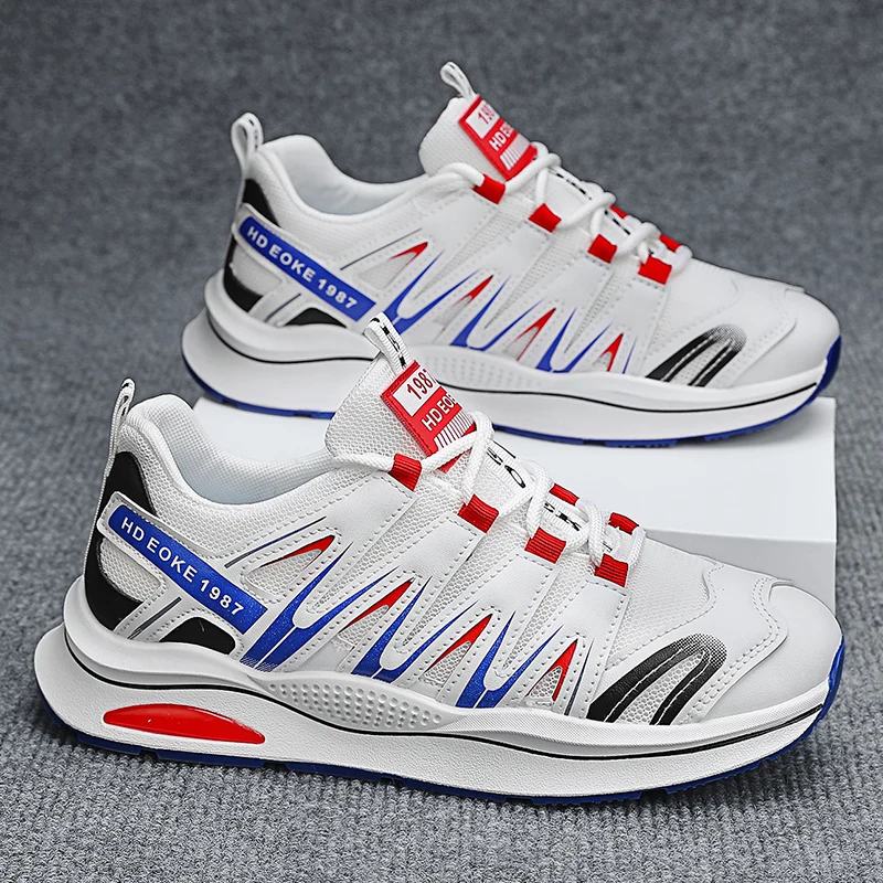 Кроссовки мужские спортивные классические дышащие Нескользящие популярная