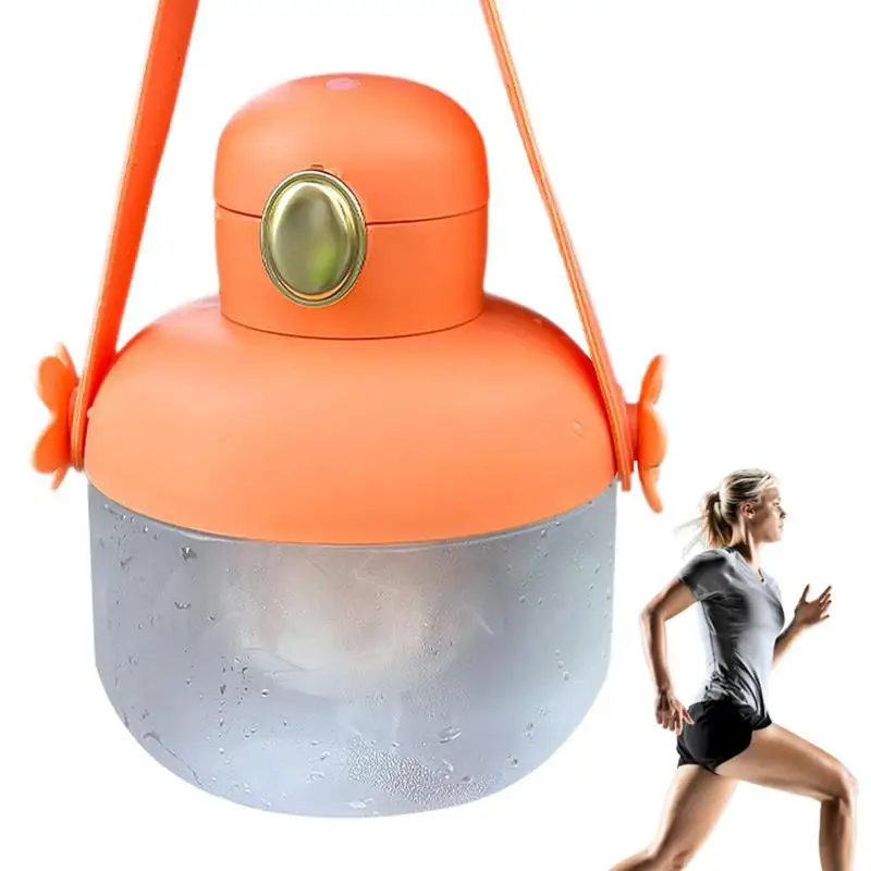 

Large-Capacity Cute Water Cup Kawaii Water Bottle Large Capacity 1200ml Summer Separate Tea Compartment Belly Cup For Sports