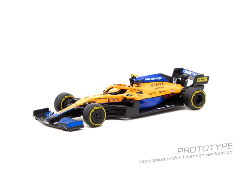 ** Предзаказ Tarmac работает 1:64 2021 F1 McLaren MCL35M итальянский № 4 L.Norris /Winner #3 D.Ricciardo модель