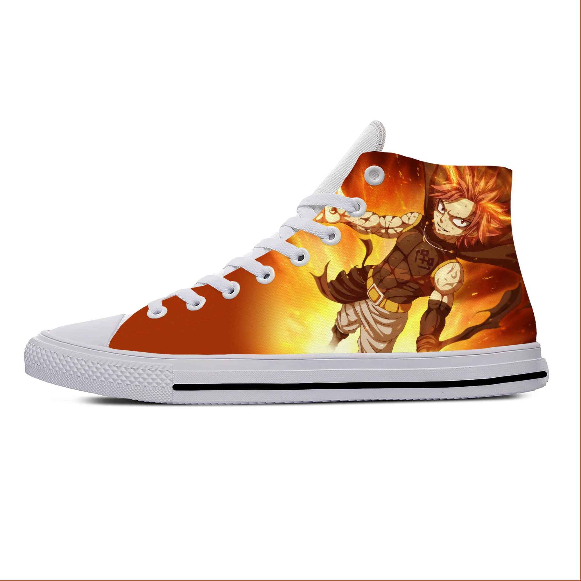

Japanese Anime Manga Cartoon Fairy Tail END Casual Shoes Breathable Men Women Sneakers High Top Lightweight Summer Board Shoes