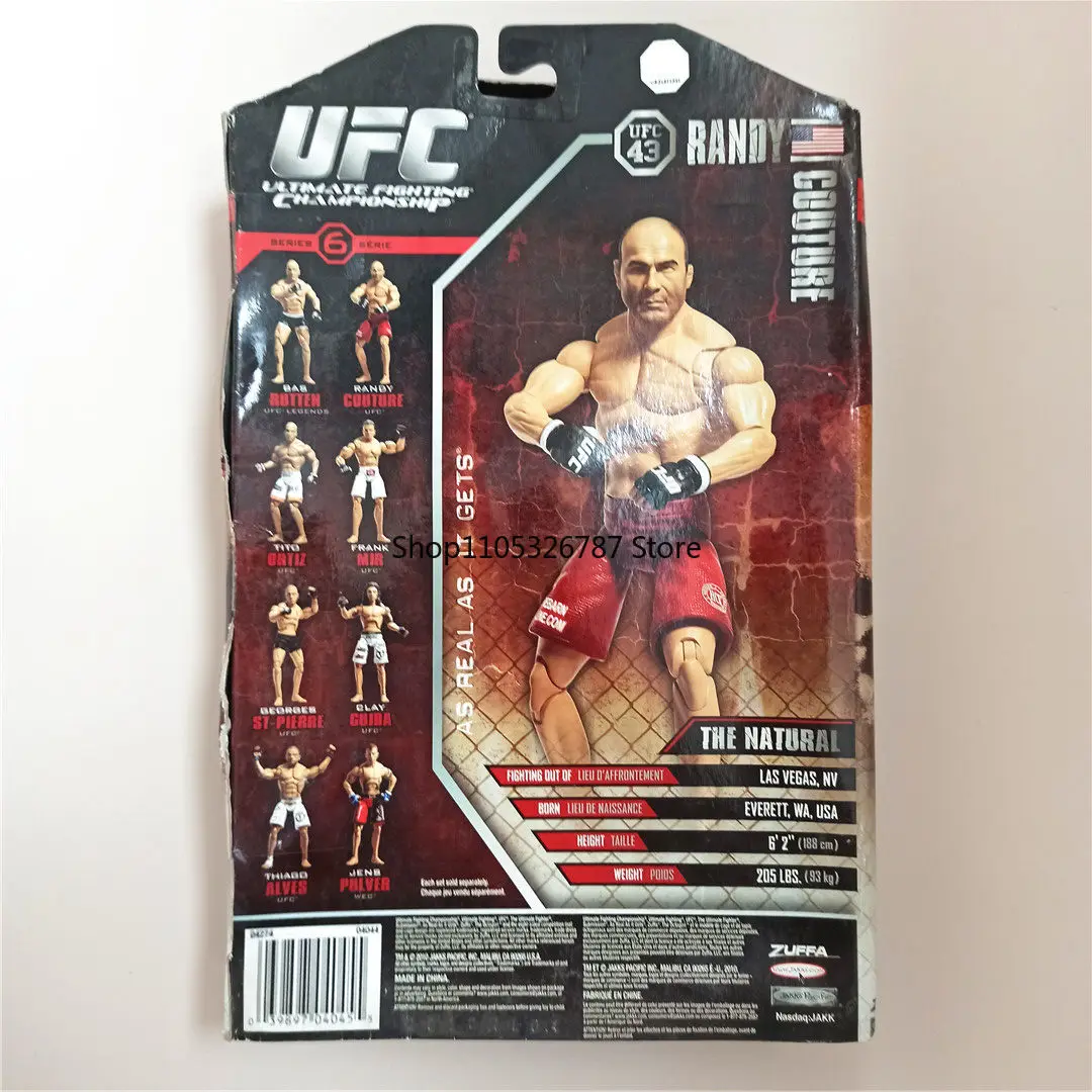 Фото Оригинальная коллекционная фигурка борца UFC, 7 дюймов (20 см), полностью подвижная, абсолютно новая, в коробке, в наличии. №3