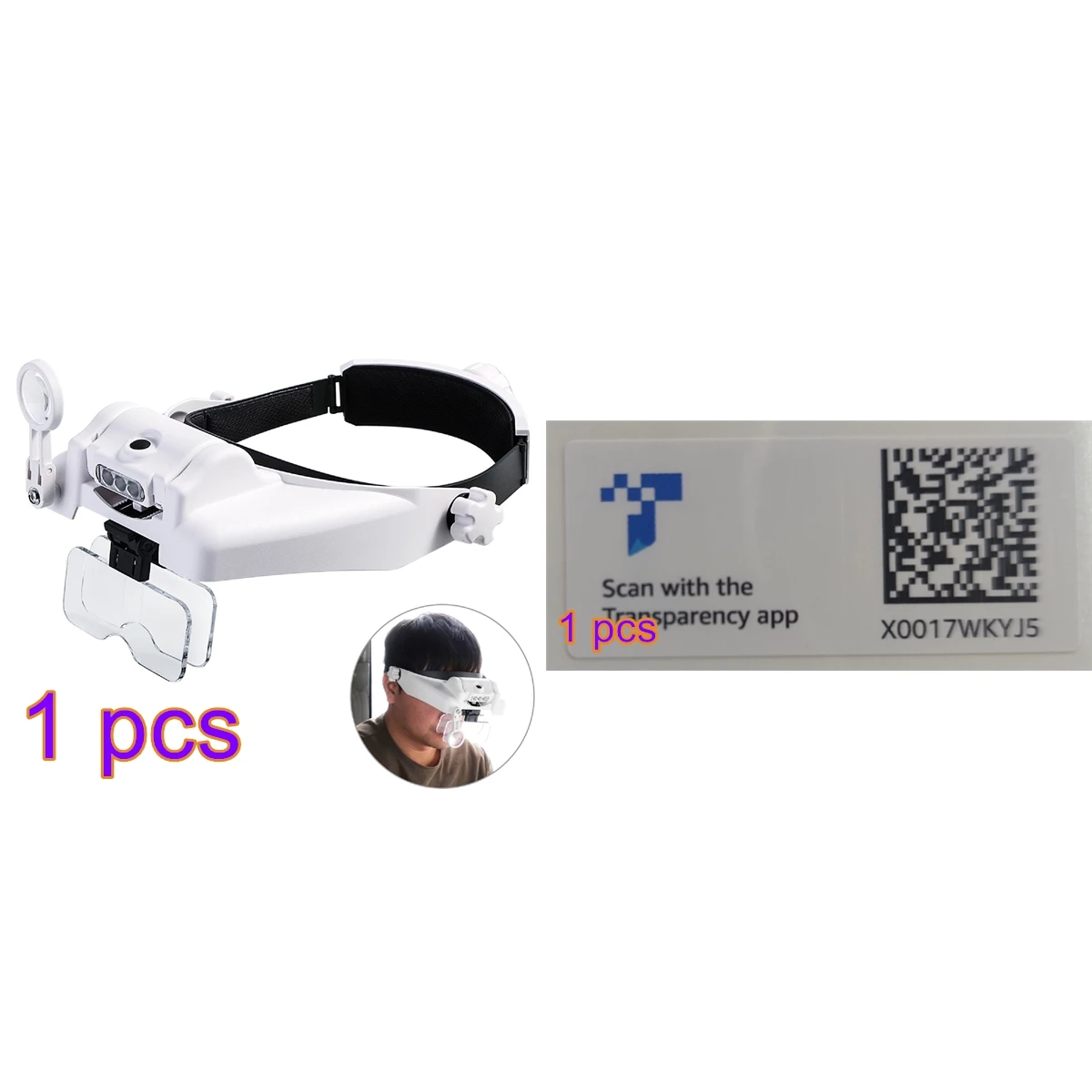 

Magnifying Glass with Light LED Illuminated Head Dental Surgical Loupe Headlamp Magnifying Magnifying Magnifying Magnifying