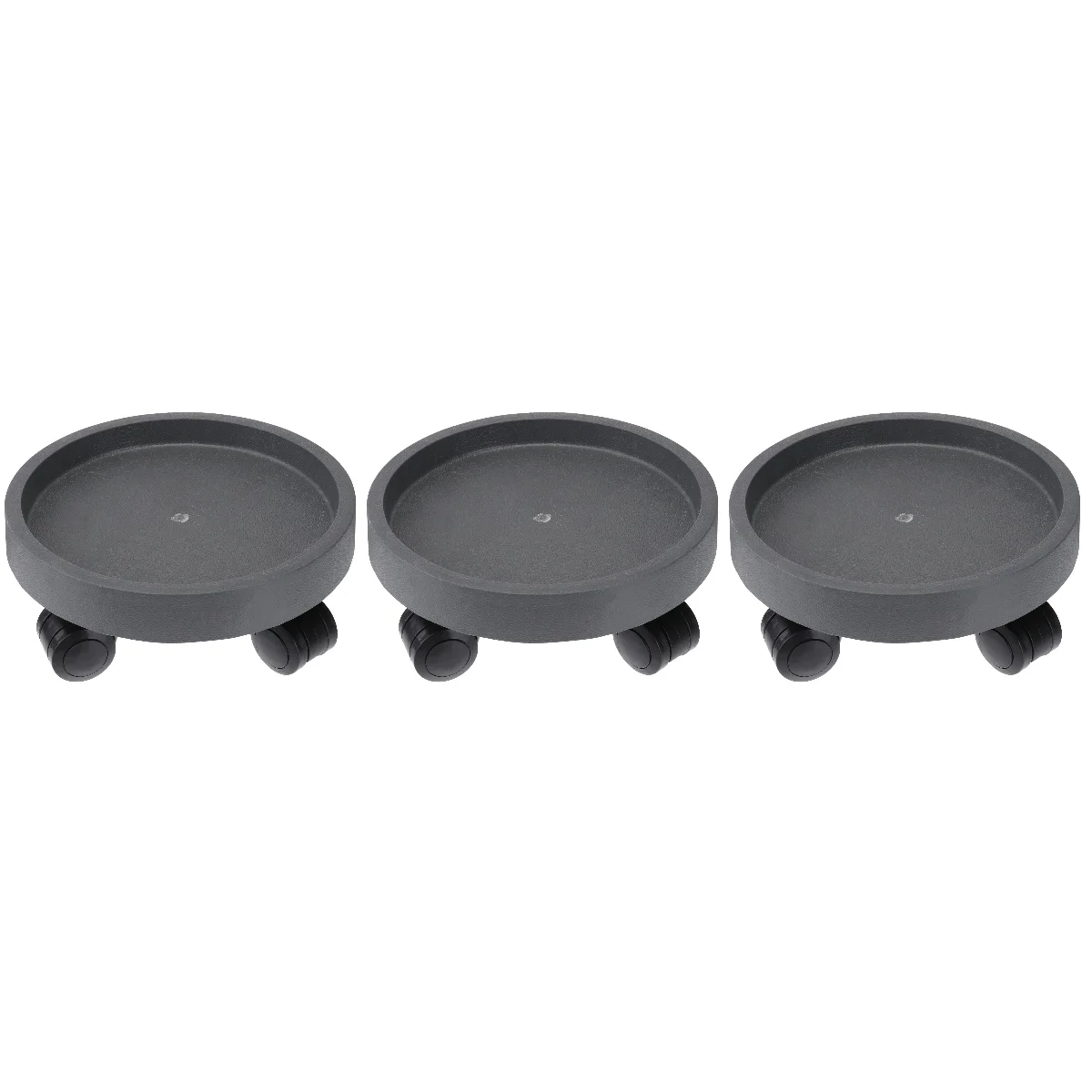 

Plantpotcaster Stand Planter Flower Wheel Rolling Round Tray Saucer Base Plate Mover Indoor Roller Wheels Movablecaddies Trays