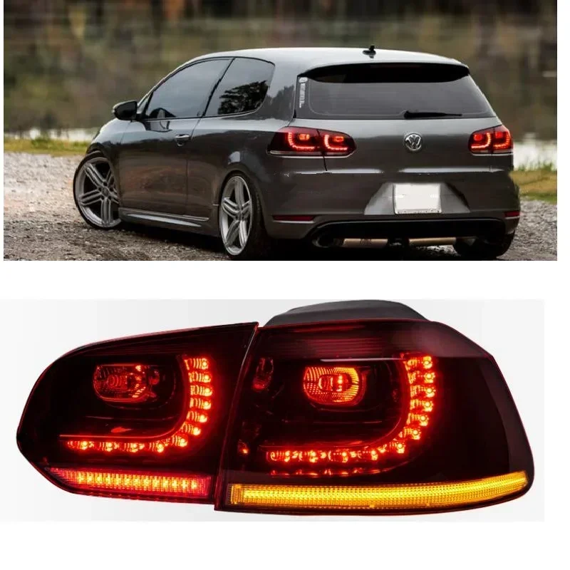 

Exterior Rear Led Lights Tail Lamp Fit for Vw Golf 6 Mk6 R20 Back Brake Turn Signal Reverse lights led Lamps 2008-2013