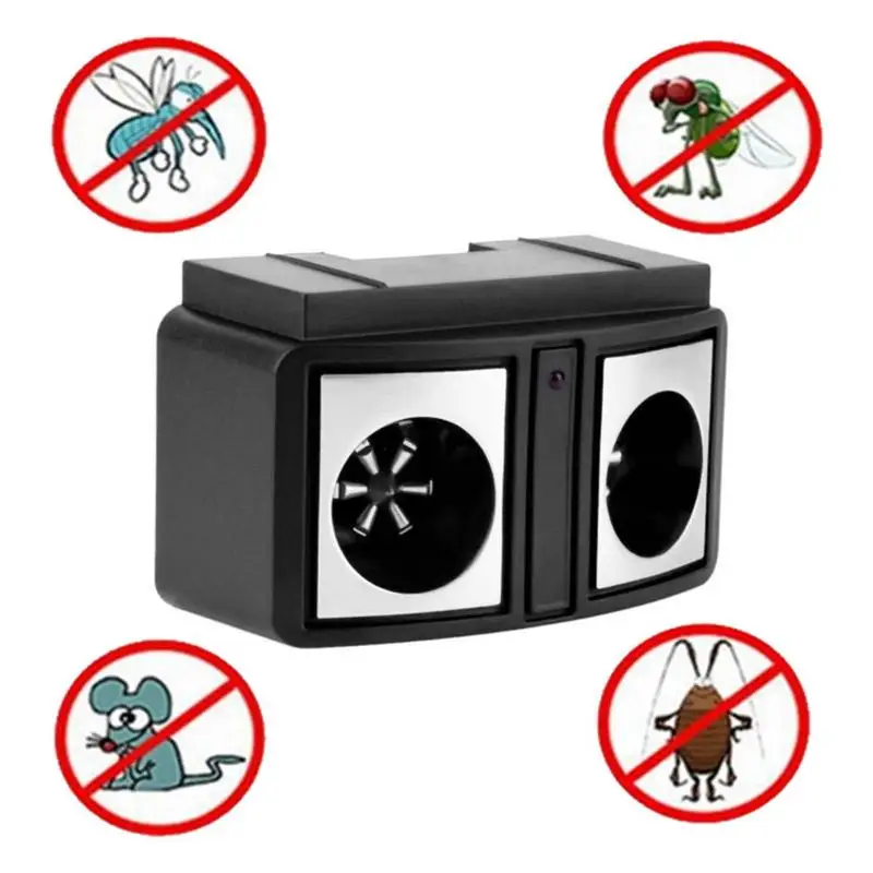 Крытый ультразвуковой отпугиватель мышей Электрический вредителей с импульсной