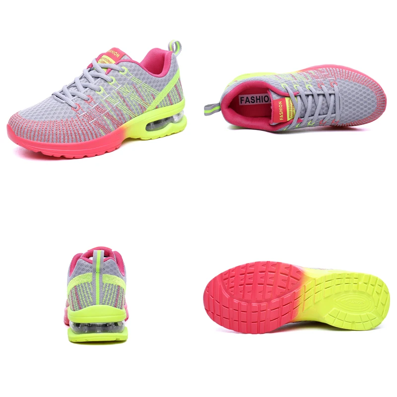 Casual Fashion Light Women's Running Shoes 42 Breathable Mesh Lace Up Women's Sneakers Big Size Outdoor Jogging Women's Shoes 41