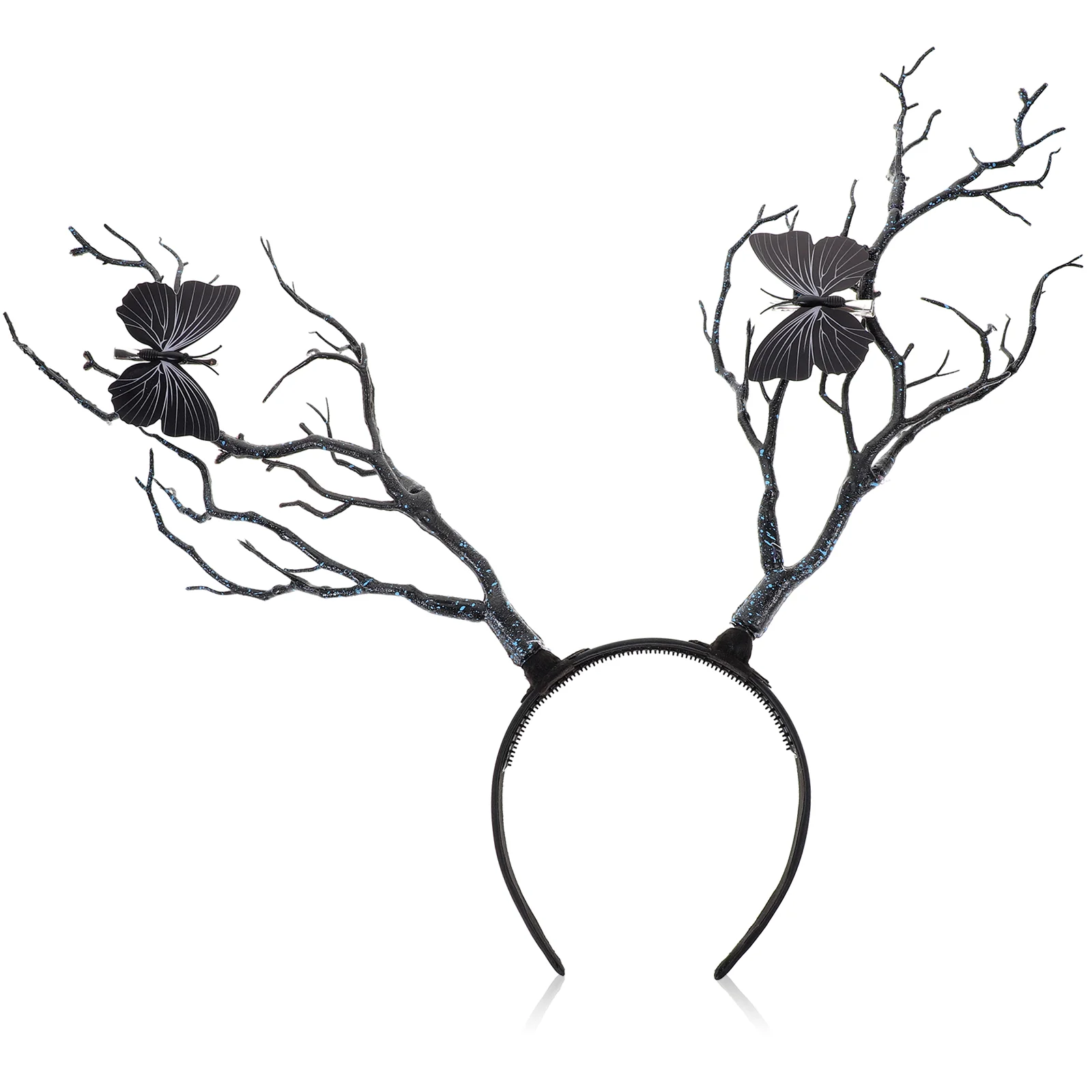 

Halloween Antler Headband Cosplay Hair Hoop Tree Branches Headdress Headwear Headpiece Costume Diadema