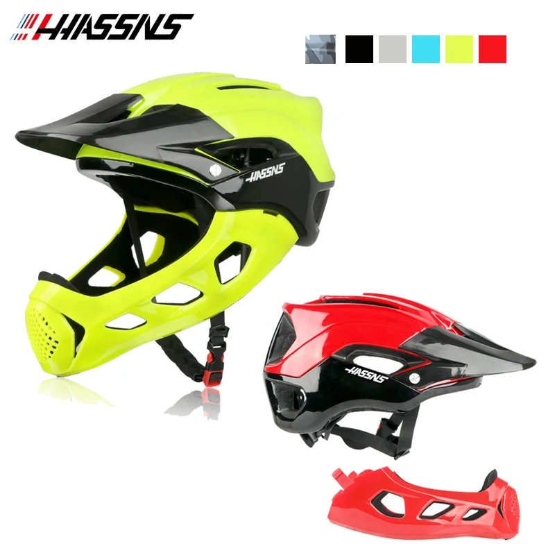 

Шлем универсальный для горного велосипеда, Спортивная Кепка на все лицо, легкая 58-62 см, для езды по бездорожью