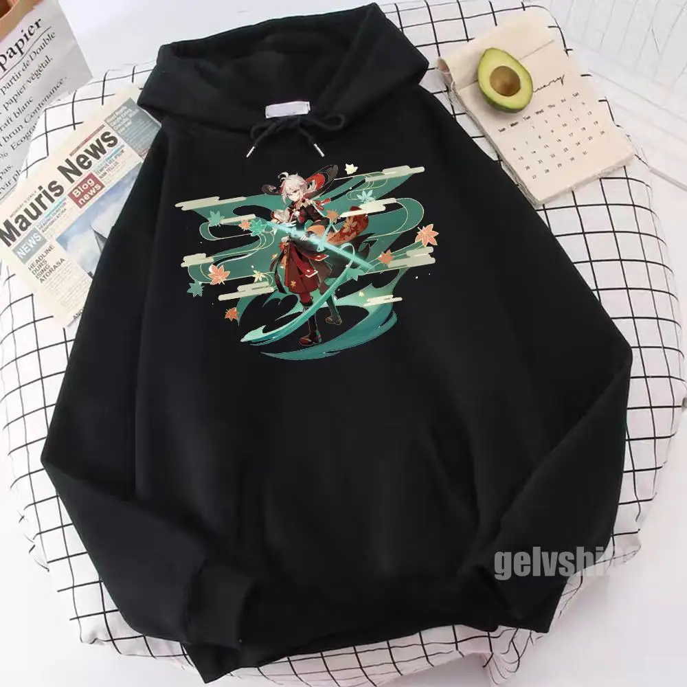 

Newest Anime Hoodies Men Women Oversize Sweatshirts Genshin Impact Xiao Printed Fashion Boys Streetwear Harajuku Gothic Hoodie