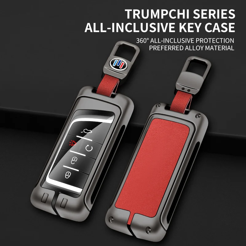 

Keychain Remote Car Key Case Cover Shell Fob For GAC Trumpchi Empow GA4 GA6 GA8 GS3 GS4 GS8 M6 M8 EV Coupe GA3 Auto Accessories