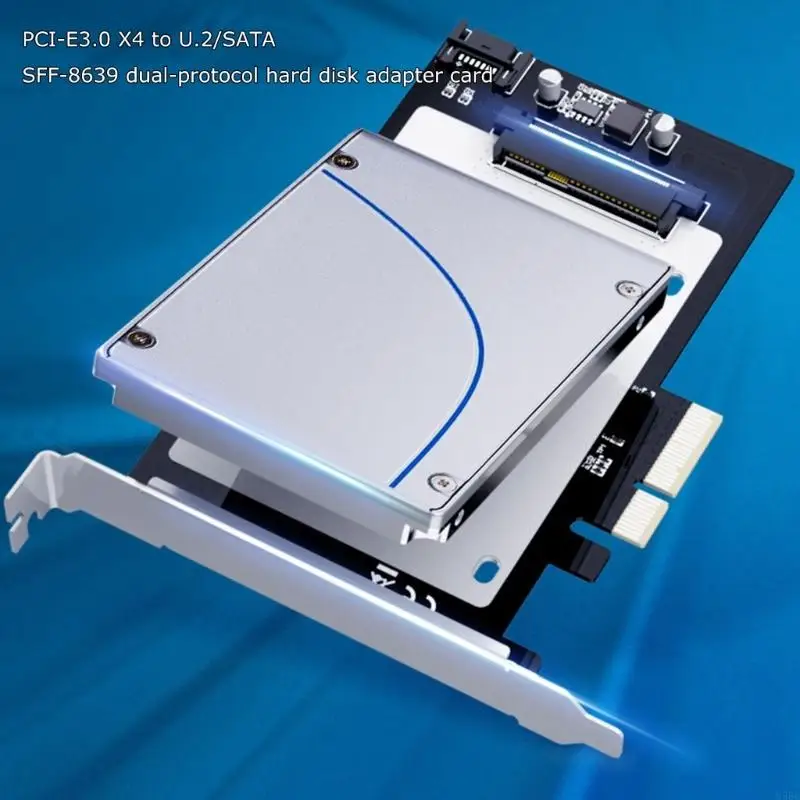 U55C SFF-8636 к PCIe Card 4x Adapter для 2 5 дюйма
