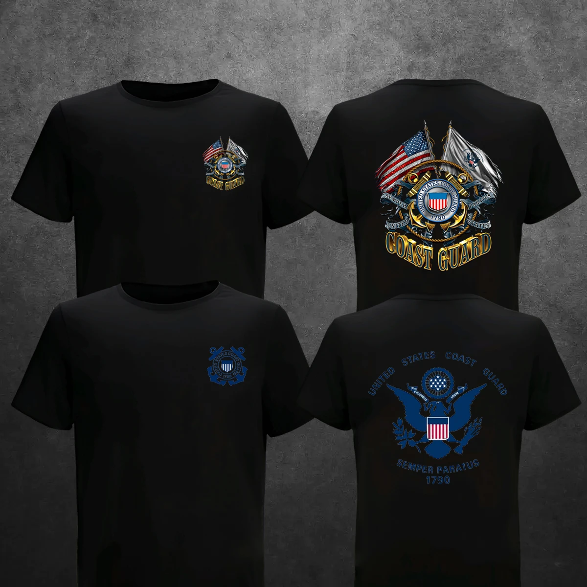 Футболка мужская летняя с принтом и круглым вырезом